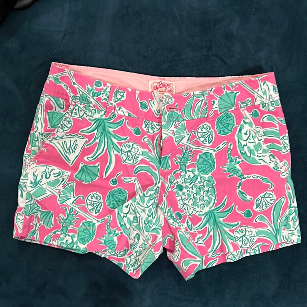 Lilly Pulitzer originals scorpion bowl shorts size 6